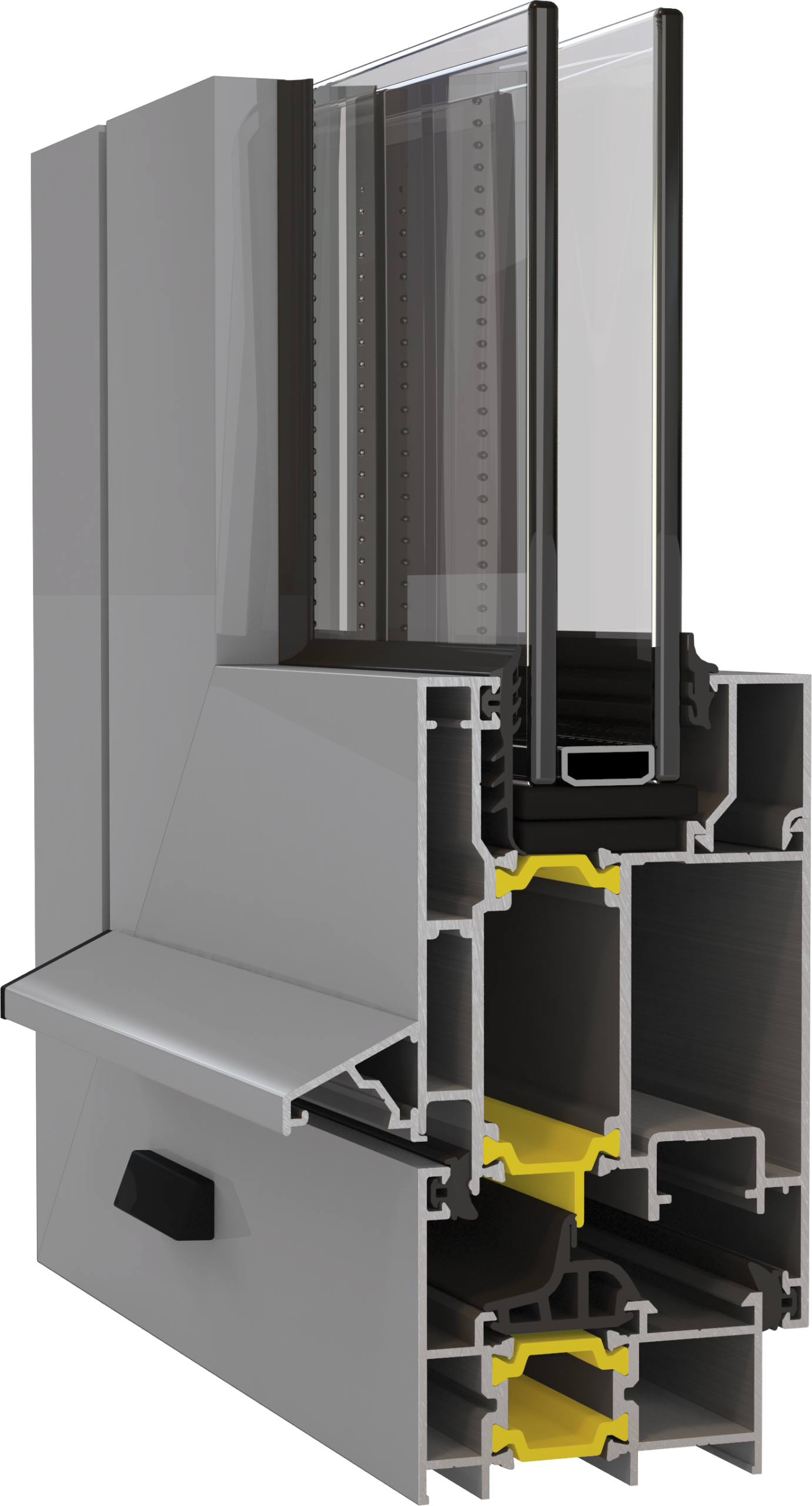 Aluminum-swing-door-systems-combining-style-durability