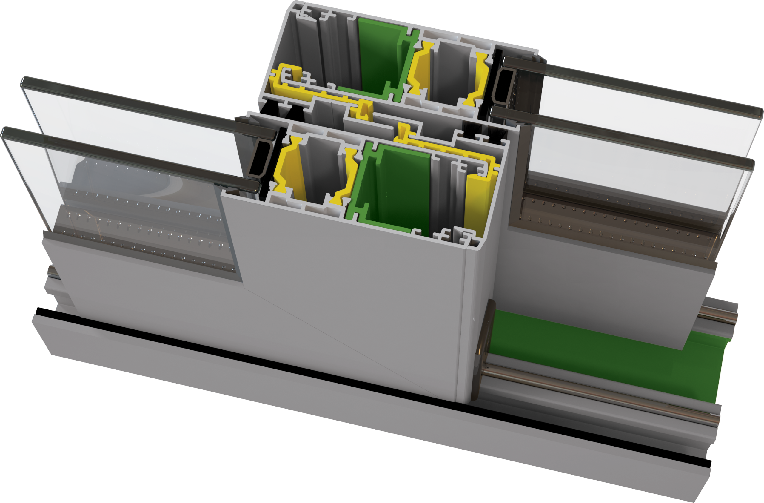 Superior-aluminum-sliding-window-system