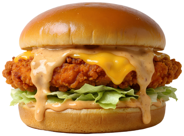 CB GLA chili cheese spicy burger